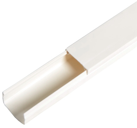 Кабель-канал 25x16 мм 2 м цвет белый Кабель-канал 25x16 мм 2 м цвет белый